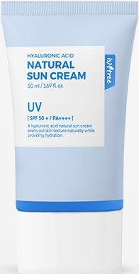 Isntree Hyaluronic Acid Natural Sun Cream SPF50+/PA++++