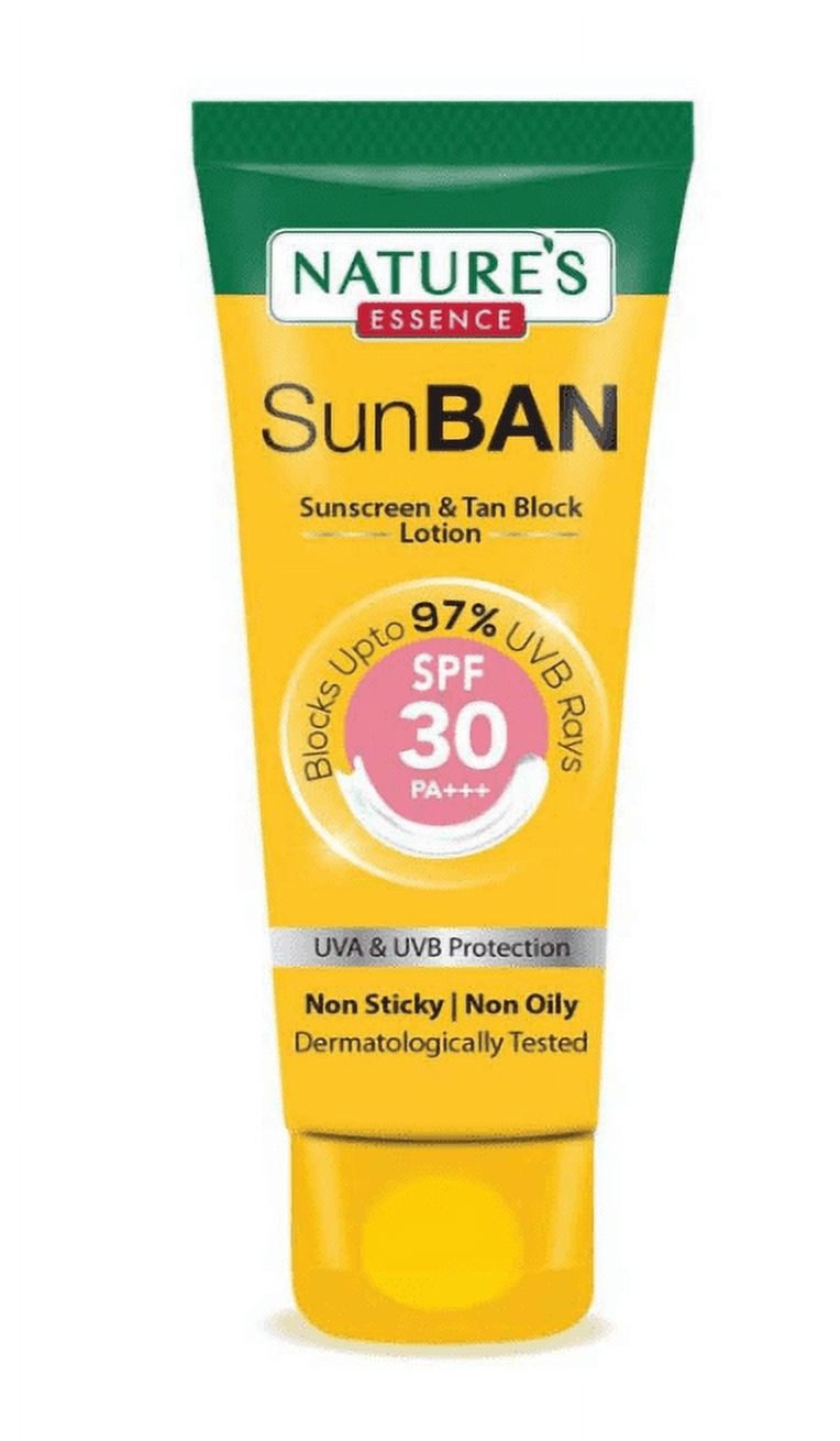 Nature's essence Sunban Suncreen SPF 30 Pa+++