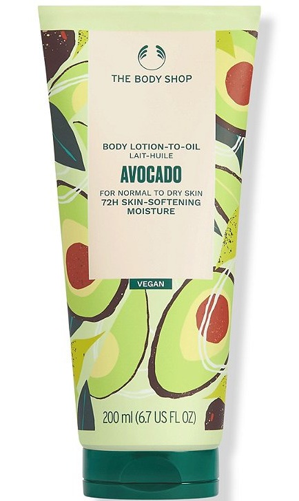 The Body Shop Avocado Lotion-to-oil