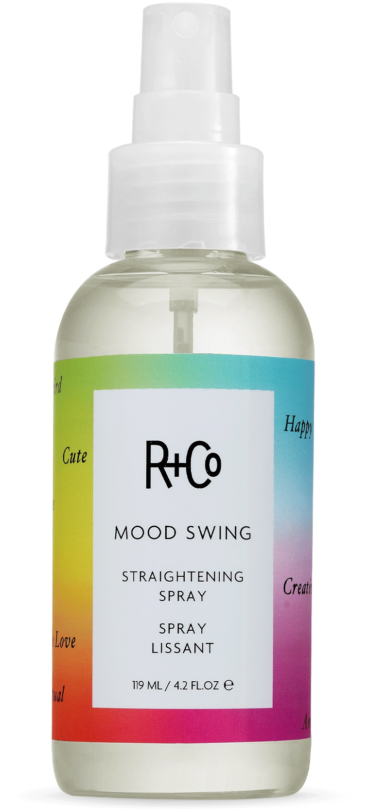 R+Co Mood Swing Straightening Spray