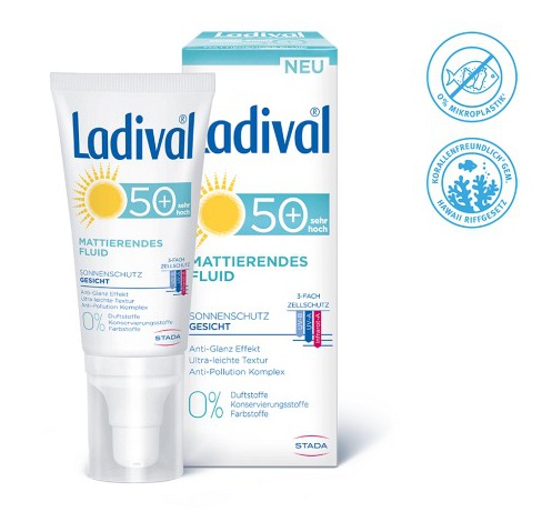 Ladival® Mattierendes Gesichtsfluid LSF 50+ Suncream