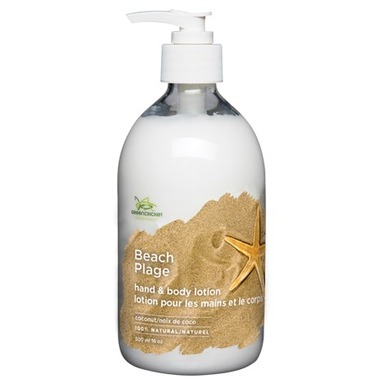 Green Cricket 100% Natural Hand & Body Lotion - Beach