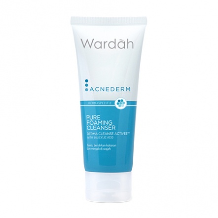 Wardah Acnederm Pure Foaming Cleanser