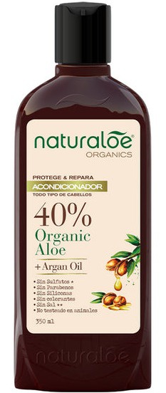 Naturaloe Organics Protege & Repara Acondicionador Argan Oil