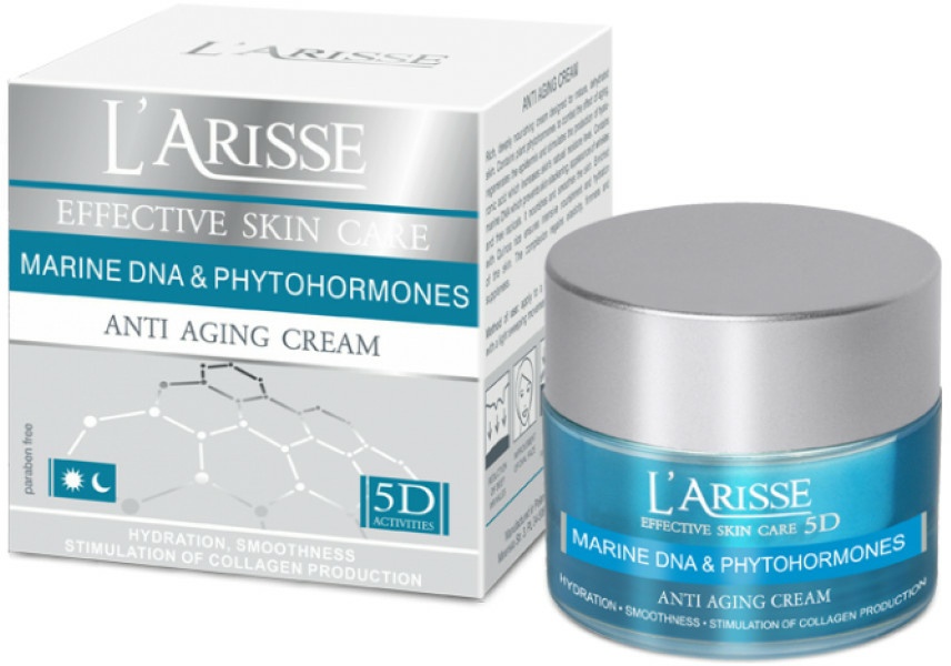 Ava Laboratorium L’Arisse Effective Skin Care 5D Marine DNA & Phytohormones Anti Aging Cream