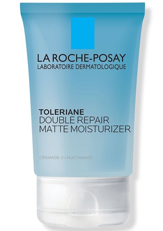La Roche-Posay Toleriane Double Repair Matte Face Moisturizer, Daily Gel Face Moisturizer With Ceramide And Niacinamide For Oily Skin