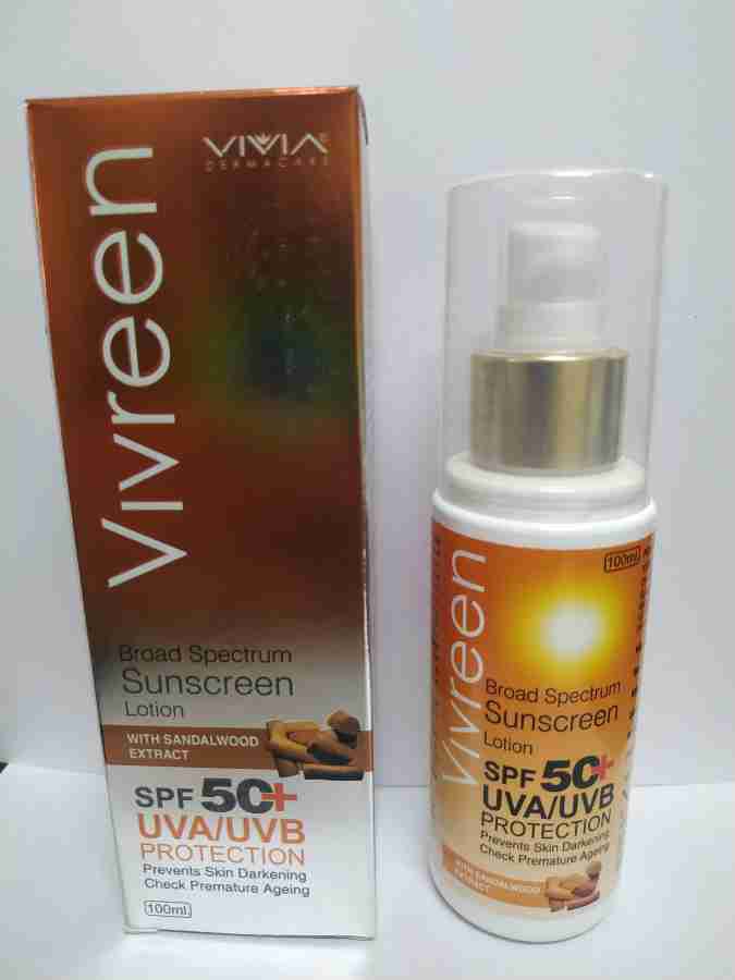 Vivreen SPF 50 PA+++ 22 Suscreen Lotion