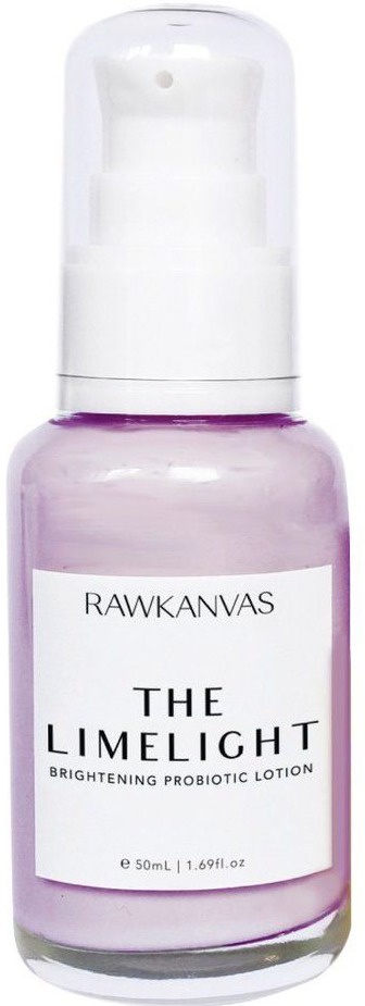 Rawkanvas The Limelight: Brightening Probiotic Lotion