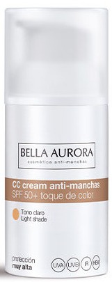 Bella Aurora CC Cream SPF50+  Color Cream