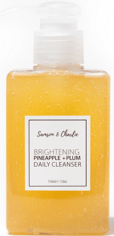 Samson & Charlie Brightening Pineapple Natural BHA Facial Cleanser