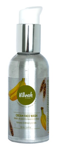 Vilvah Cream Face Wash(Fragrance Free)