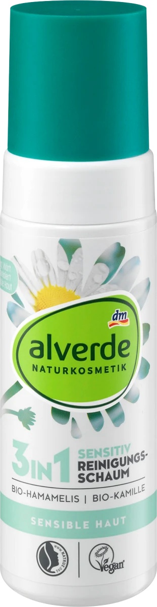 alverde Sensitiv Reinigungsschaum