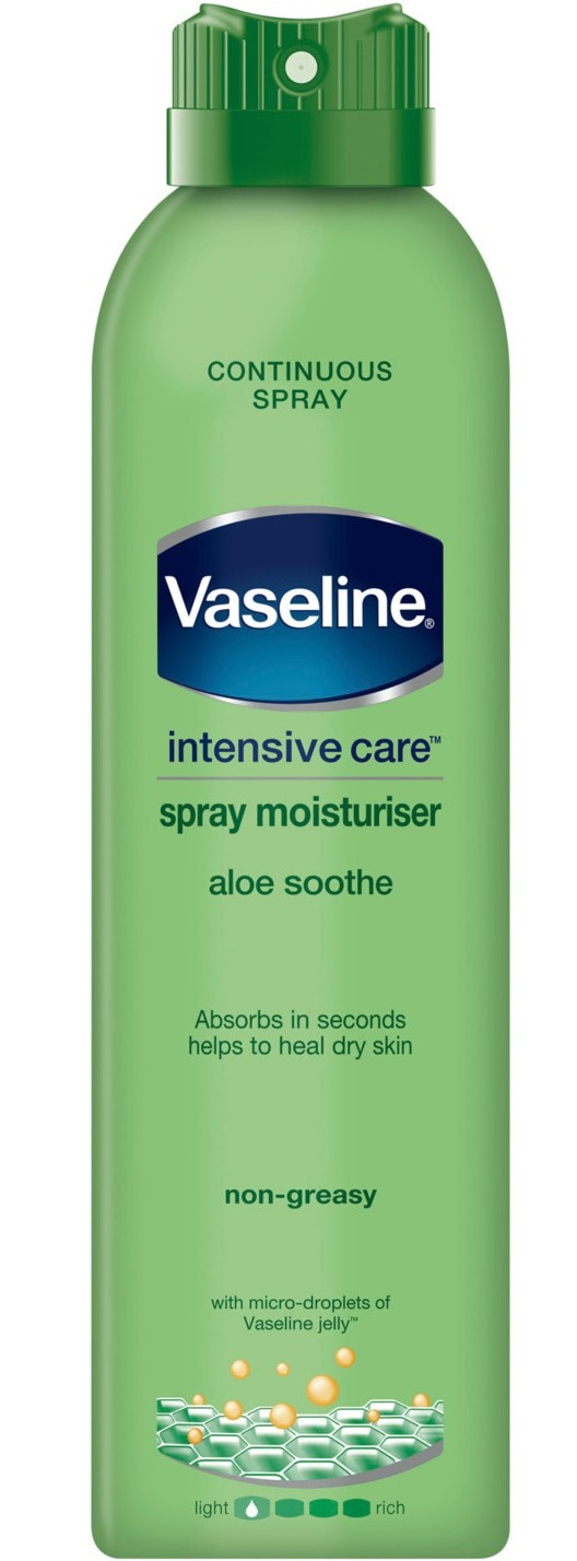 Vaseline Intensive Care Aloe Soothe Spray Moisturiser
