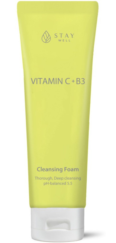 Stay Well Vitamin C+b3 Cleansing Foam