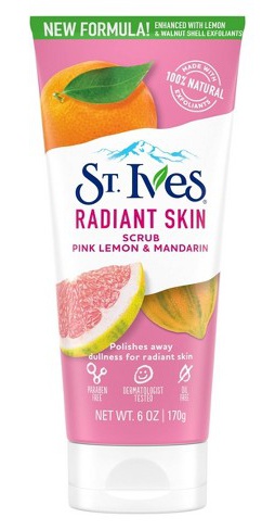 St Ives Radiant Skin Pink Lemon & Mandarin Orange Scrub