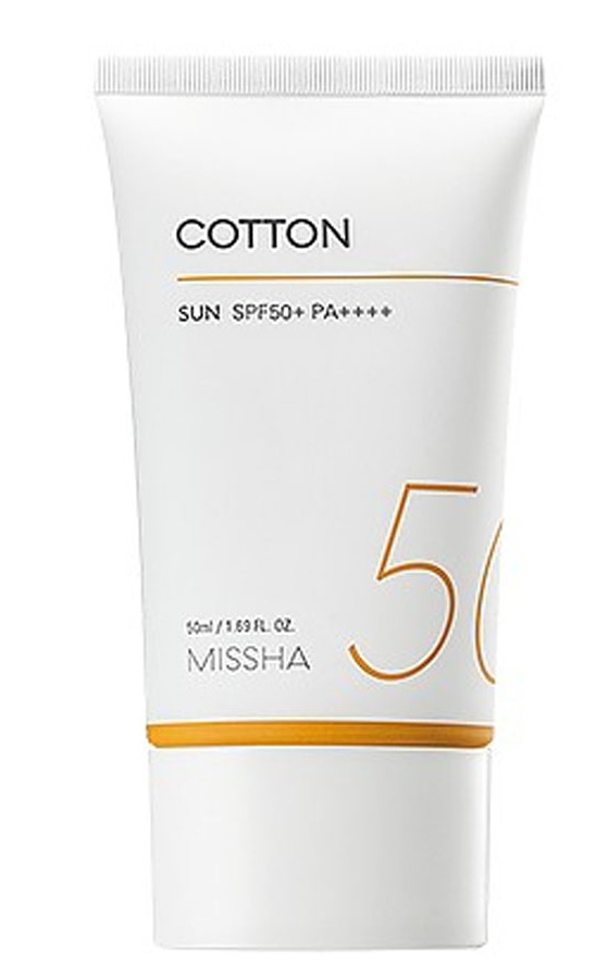 Missha Cotton Sun SPF50+ Pa++++