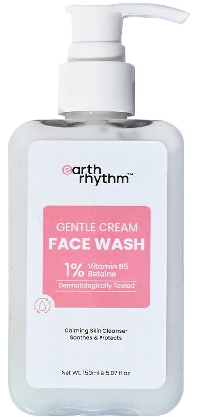Earth Rhythm Gentle Cream Daily Facewash With Vitamin B5
