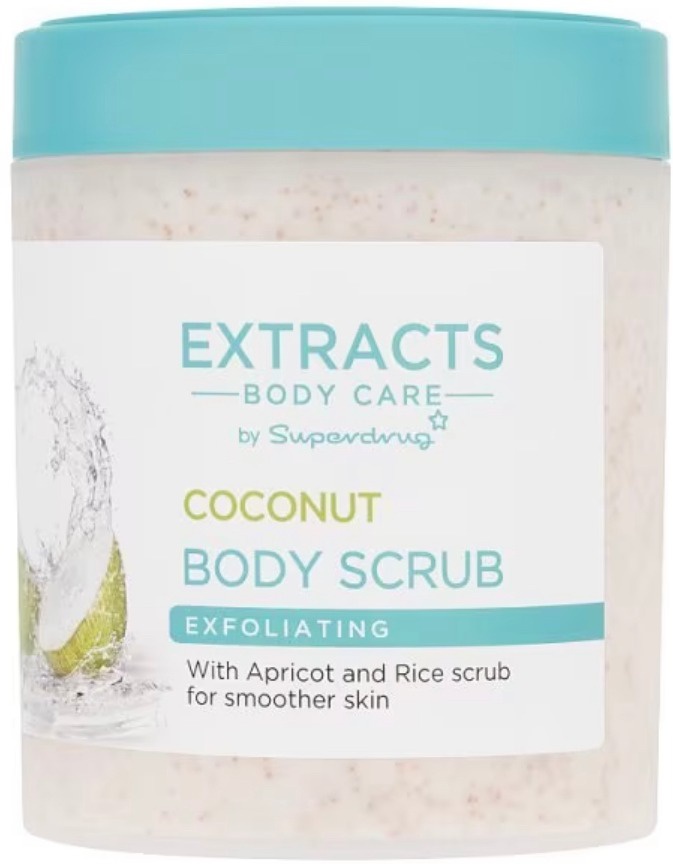 Superdrug Extracts Coconut Body Scrub