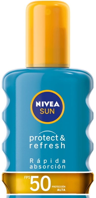 Nivea Sun Protect & Refresh Protector Solar En Spray Fps 50