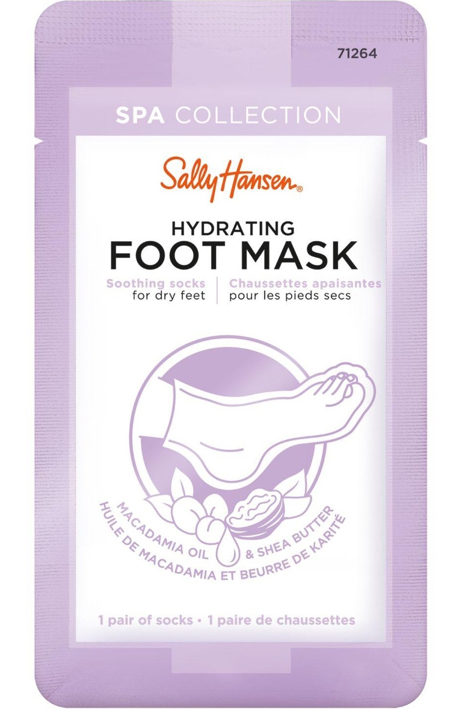 Sally Hansen Spa Collection 71264 Hydrating Foot Mask