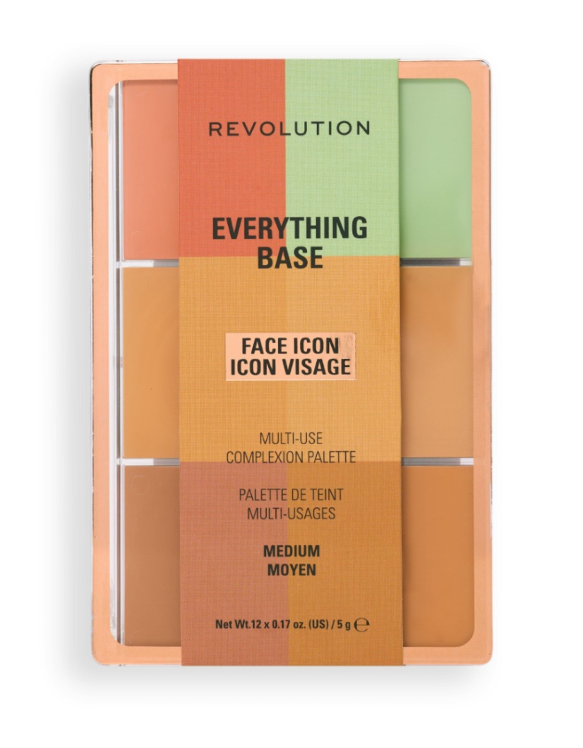 Revolution Beauty Everything Base Face Icon Complexion Palette