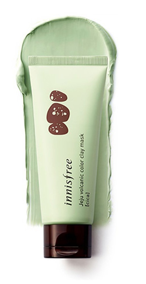 innisfree Jeju Volcanic Color Clay Mask Green (Cica)