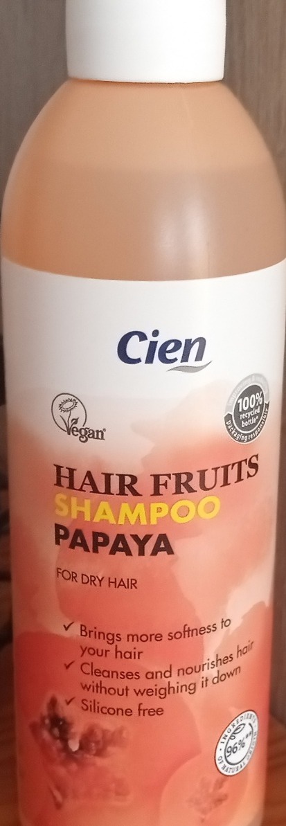 Cien Hair Fruits Shampoo Papaya For Dry Hair