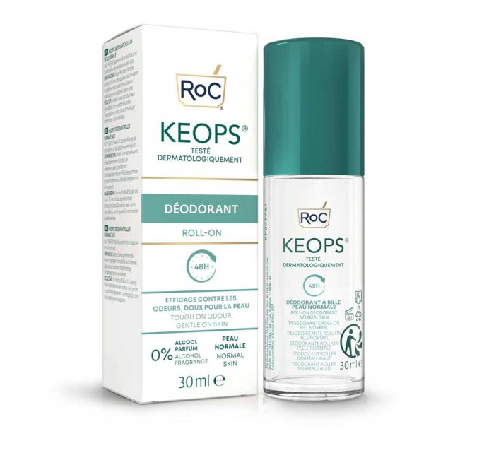 RoC Keops Deodorant Roll  On 48h