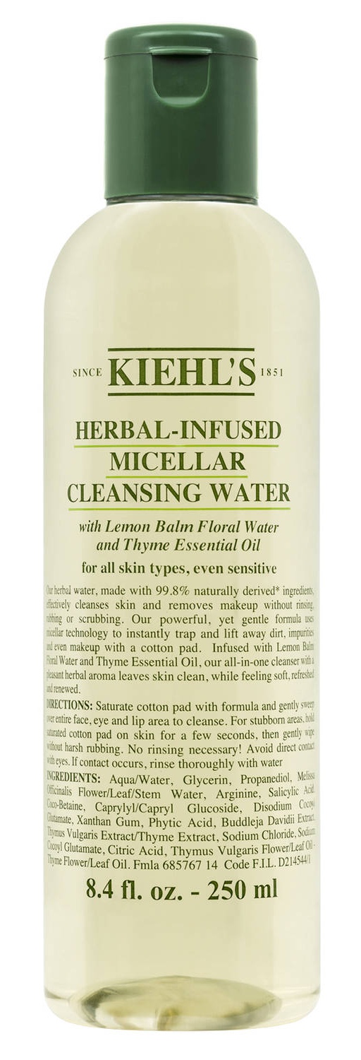 Kiehl’s Herbal-Infused Micellar Cleansing Water