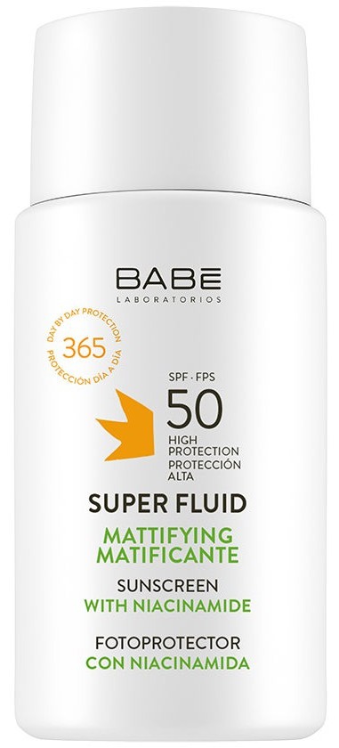Babé Laboratorios Super Fluid Mattifying Sunscreen SPF 50