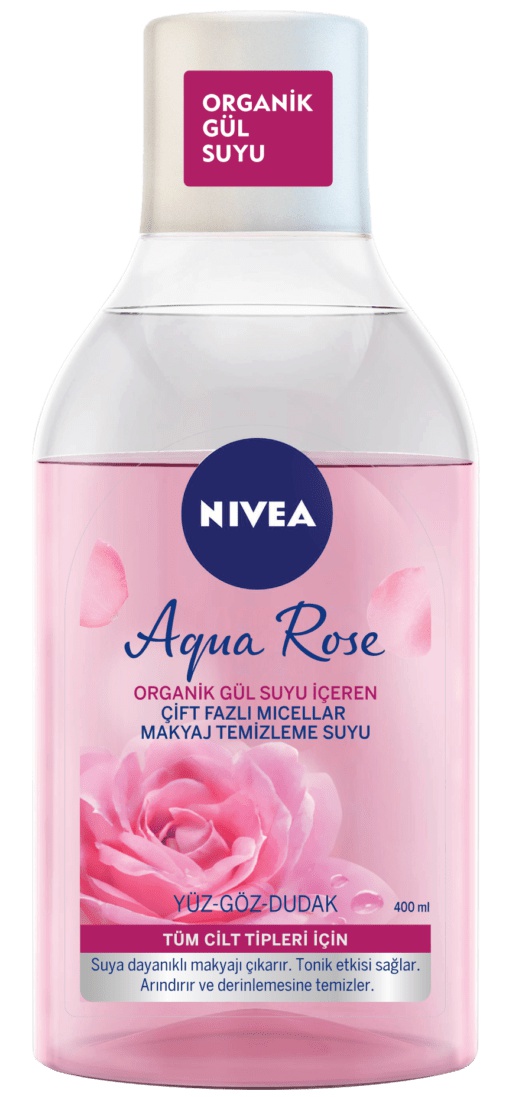 Nivea Aqua Rose Makyaj Temizleme Suyu