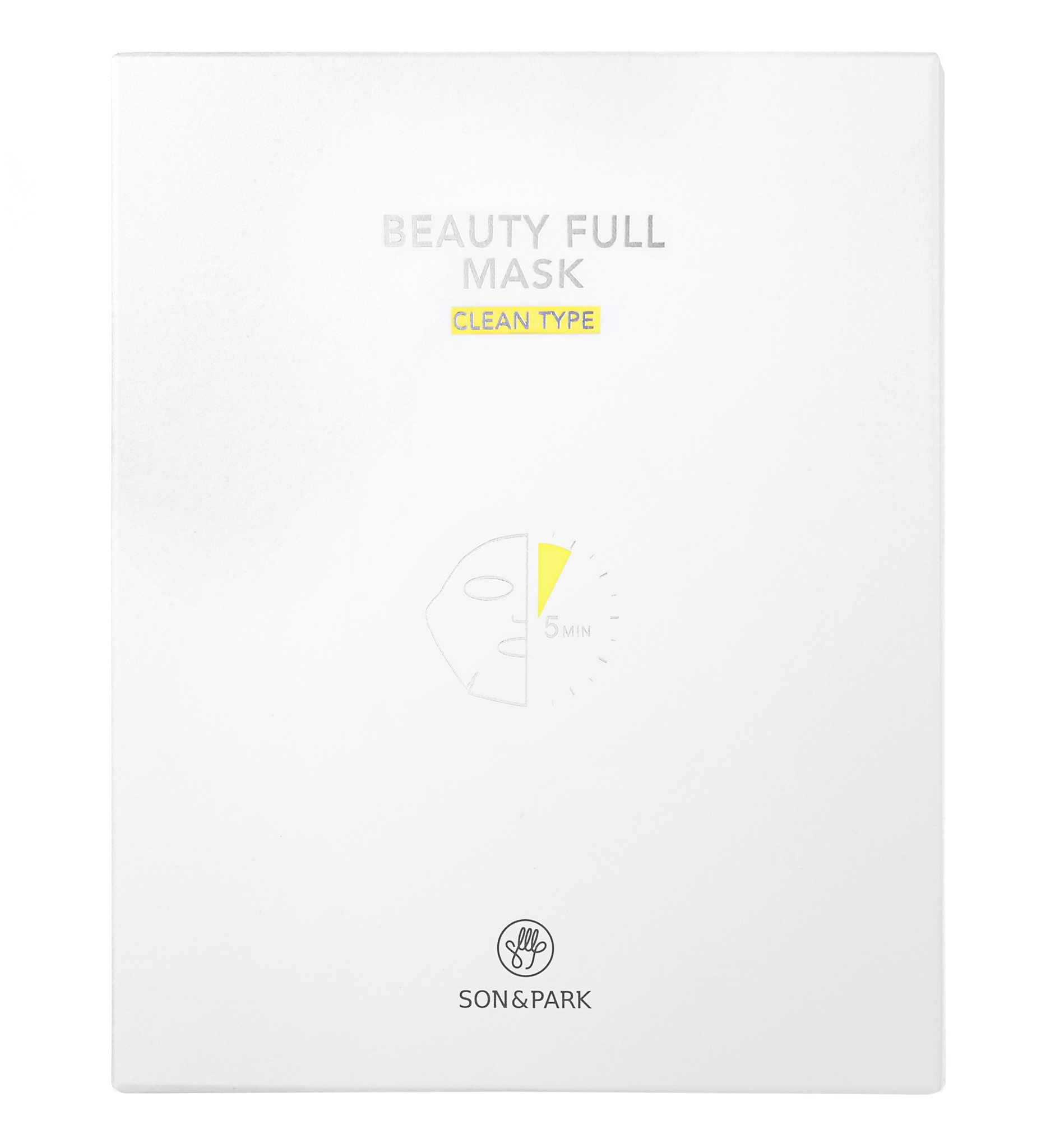 SON & PARK Beauty Full Mask Clean Type