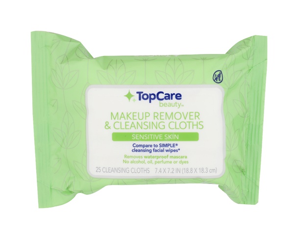 TopCare Beauty Makeup Remover & Cleansing Cloths