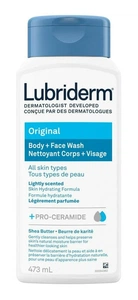 Lubriderm Original Body + Face Wash All Skin Types Lightly Scented