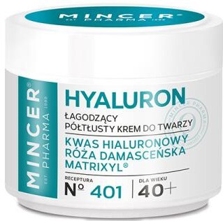 MINCER Pharma Hyaluron Soothing Semi-Rich Face Cream