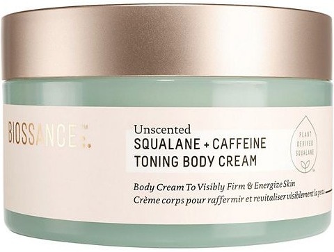 BIOSSANCE Squalane + Caffeine Toning Body Cream