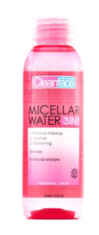 Purbasari Clean Face Micellar Water 3 In 1