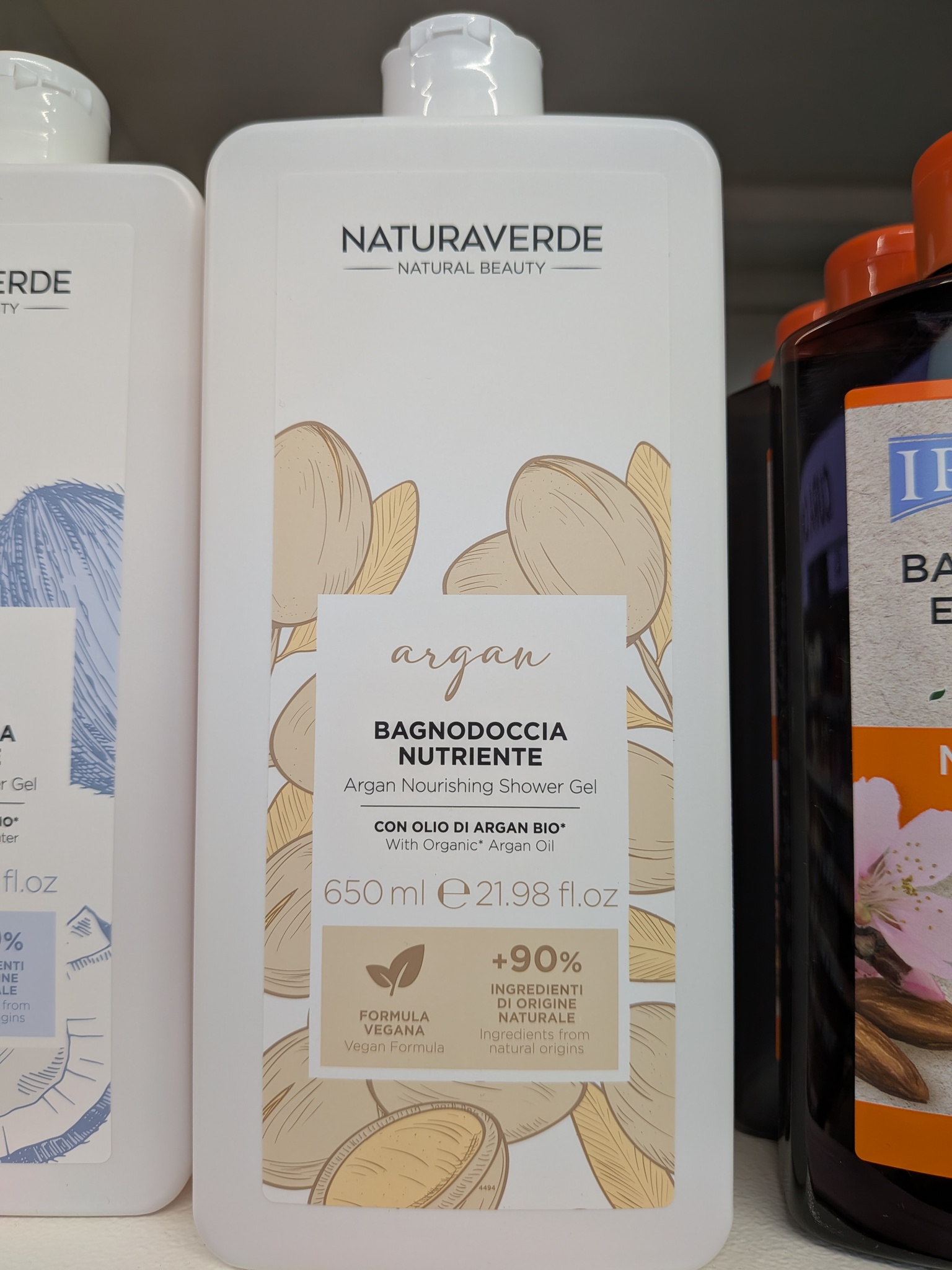 naturaverde Bagno Doccia Nutriente Argan