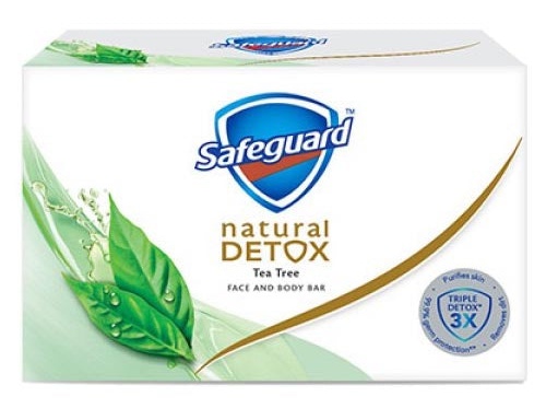 Safeguard Detox Face And Body Bar Tea Tree
