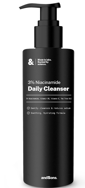 andSons Niacinamide Gentle Soothing Facial Cleanser
