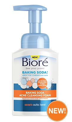 Biore Baking Soda Acne Cleansing Foam