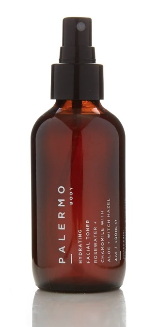 Palermo Body Hydrating Facial Toner - Rosewater + Chamomile