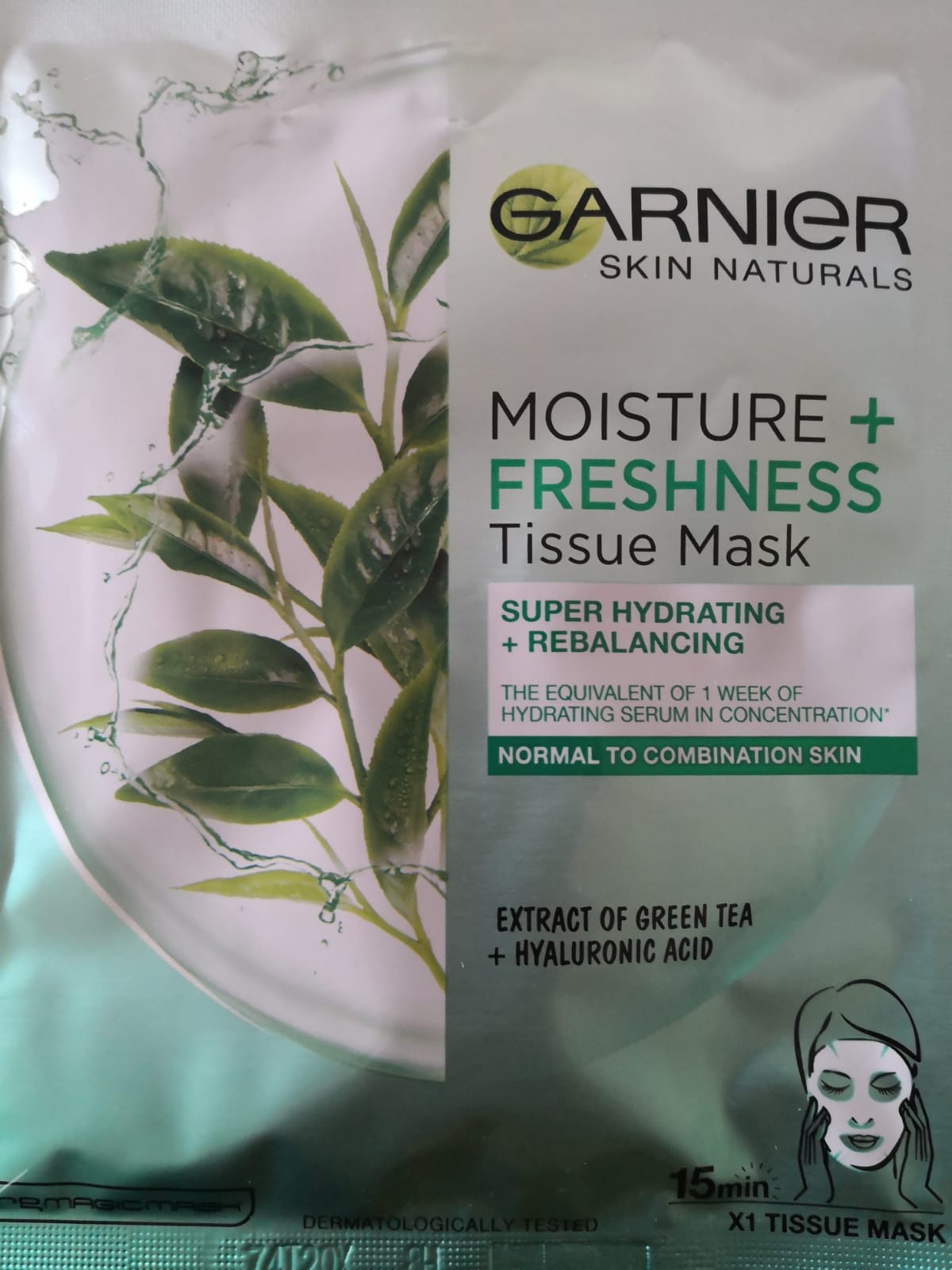 Garnier Moisture + Freshness Tissue Mask