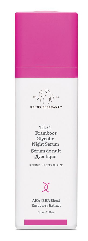 Drunk Elephant T.L.C. Framboos™ Glycolic Resurfacing Night Serum