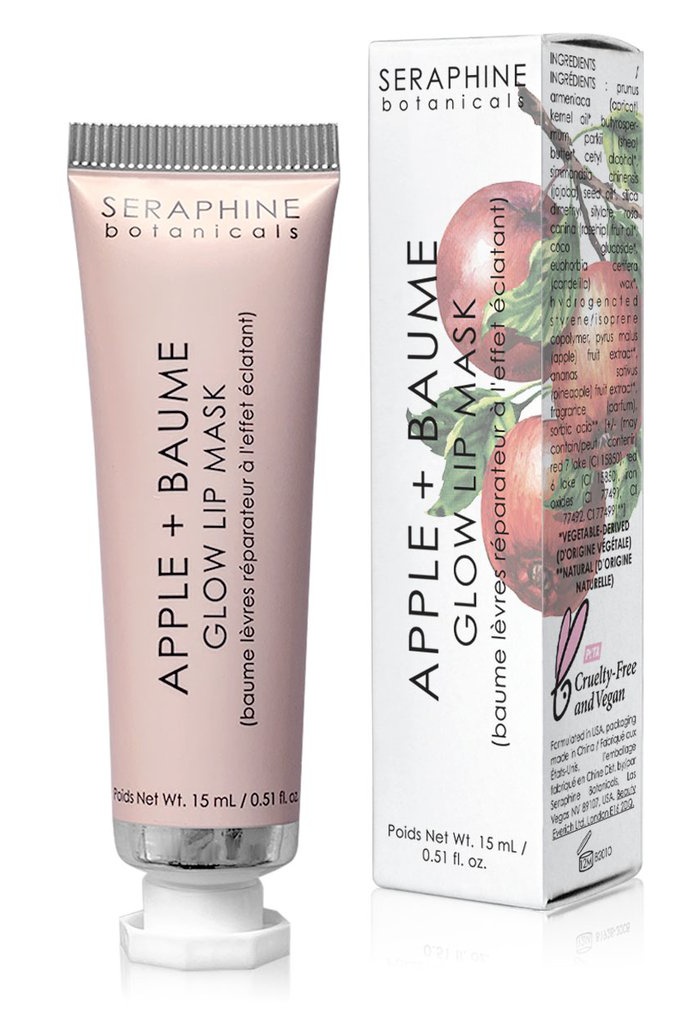 Seraphine Botanicals Apple + Baume Glow Lip Mask