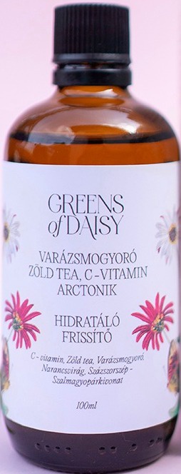 Greens of Daisy C-vitamin Arctonik Varázsmogyoróval, Zöld Teával