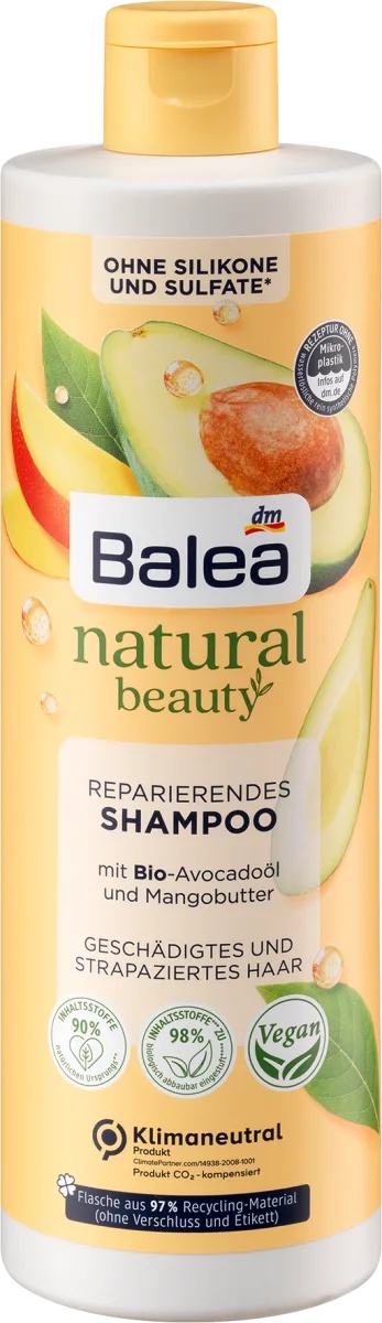 Balea Natural Beauty Reparierendes Shampoo