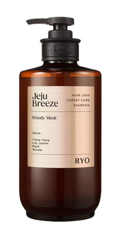 Ryo Hair Loss Expert Care Perfume Shampoo Jeju Breeze Woody Musk 585 Ml.