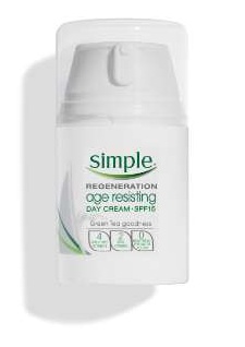 Simple Kind To Skin Regeneration Age Resisting Day Cream