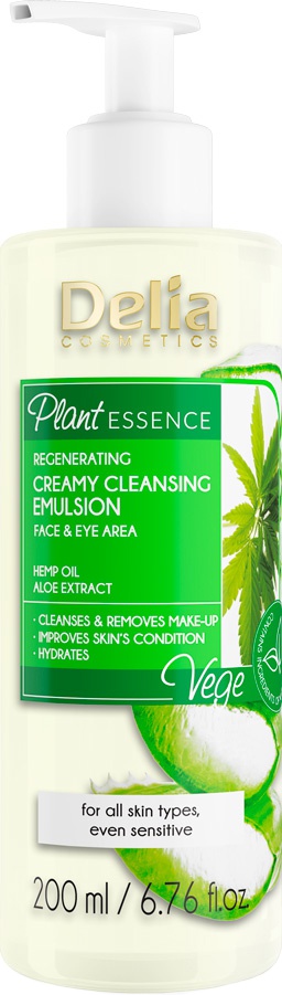 Delia Cosmetics Plant Essence Creamy Cleansing Emulsion